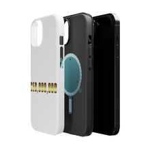 DistinctInk ToughCase for Apple iPhone, Compatible with MagSafe Charging - CEO,000,000 Entrepreneur 3 commo
