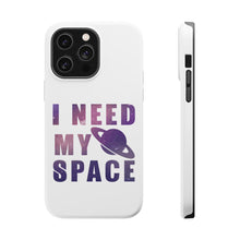 DistinctInk ToughCase for Apple iPhone, Compatible with MagSafe Charging - I Need My Space - Astronomy