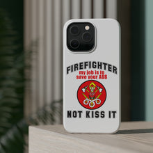 DistinctInk ToughCase for Apple iPhone, Compatible with MagSafe Charging - Firefighter - Job is to Save You