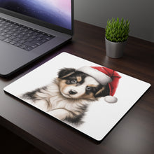 DistinctInk Mouse Pad - 1/4" Foam Rubber - Collie Puppy Drawing