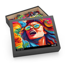 DistinctInk Jigsaw Puzzle with Addictive Adventure Story Design for LGBTQ+ Pride