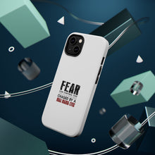 DistinctInk ToughCase for Apple iPhone, Compatible with MagSafe Charging - Never Been Chased By A Mad Mama Cow