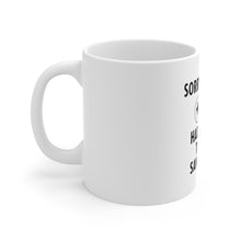 DistinctInk Glossy White Coffee / Tea Mug - Sorry I'm Late Had to Get to Save Point Gamer