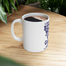 DistinctInk Glossy White Coffee / Tea Mug - Dream of Better World Play Video Games All Day