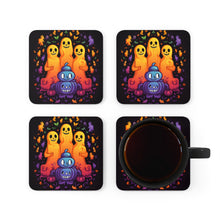 DistinctInk (Set of 4) Corkwood Coasters with Finding Your Purpose in LifeDesign for Halloween LGBTQ+ Pride