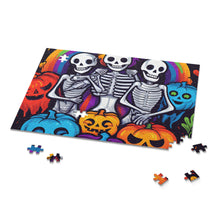 DistinctInk Jigsaw Puzzle with Exploring Inner Knowledge Design for Halloween  LGBTQ+ Pride