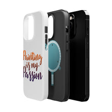 DistinctInk ToughCase for Apple iPhone, Compatible with MagSafe Charging - Painting is My Passion
