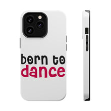 DistinctInk ToughCase for Apple iPhone, Compatible with MagSafe Charging - Born to Dance