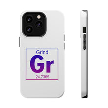 DistinctInk ToughCase for Apple iPhone, Compatible with MagSafe Charging - Entrepreneur Grind GR Element