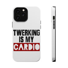 DistinctInk ToughCase for Apple iPhone, Compatible with MagSafe Charging - Twerking is My Cardio