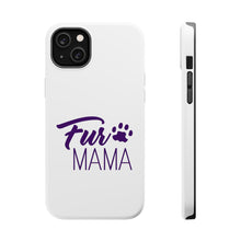 DistinctInk ToughCase for Apple iPhone, Compatible with MagSafe Charging - Fur Mama - Dog Paw