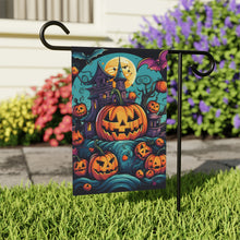 DistinctInk Garden & House Banner / Flag with Trick or Treat Parade Design for Halloween