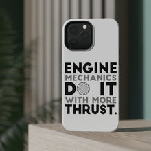 DistinctInk ToughCase for Apple iPhone, Compatible with MagSafe Charging - Engine Mechanics Do It With More Thrust