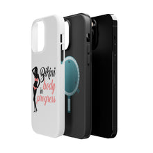 DistinctInk ToughCase for Apple iPhone, Compatible with MagSafe Charging - Bikini Body in Progress
