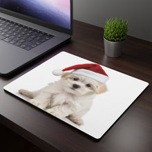 DistinctInk Mouse Pad - 1/4" Foam Rubber - Maltese Puppy