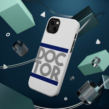 DistinctInk ToughCase for Apple iPhone, Compatible with MagSafe Charging - DOCTOR Word Art