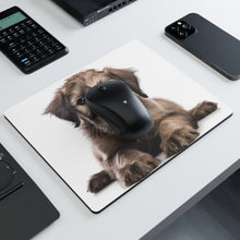 DistinctInk Mouse Pad - 1/4" Foam Rubber - Irish Wolfhound Puppy