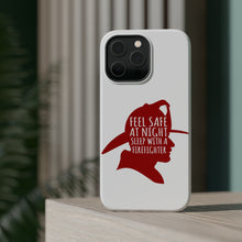 DistinctInk ToughCase for Apple iPhone, Compatible with MagSafe Charging - Feel Safe at Night Sleep with a Firefighter