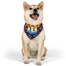 DistinctInk Adjustable Pet Banana Collar with A Life Of Adventure Design for Halloween LGBTQ+ Pride