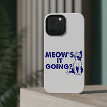 DistinctInk ToughCase for Apple iPhone, Compatible with MagSafe Charging - Meow's It Going?