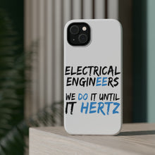 DistinctInk ToughCase for Apple iPhone, Compatible with MagSafe Charging - Electrical Engineers Do It Until It Hertz
