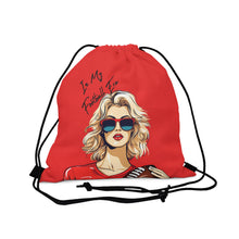 DistinctInk Drawstring Bag Backpack In My Football Era design