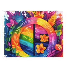 DistinctInk Jigsaw Puzzle with The Road to Fulfillment Design for LGBTQ+ Pride