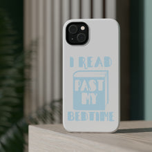 DistinctInk ToughCase for Apple iPhone, Compatible with MagSafe Charging - I Read Past My Bedtime