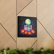 DistinctInk Canvas Wall Art with Exploring the Unknown for Halloween LGBTQ+ Pride