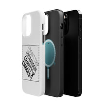 DistinctInk ToughCase for Apple iPhone, Compatible with MagSafe Charging - I Don't Trip I Do Random Gravity Checks