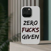 DistinctInk ToughCase for Apple iPhone, Compatible with MagSafe Charging - Zero F's Given