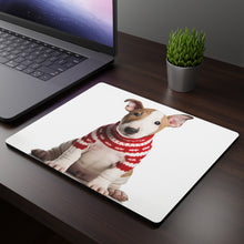 DistinctInk Mouse Pad - 1/4" Foam Rubber - Bull Terrier Puppy
