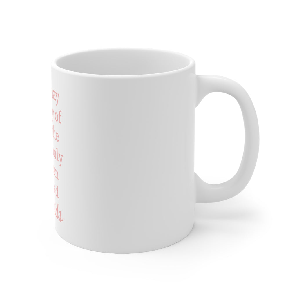 Glossy White Coffee / Tea Mug - Plenty of Fish in the Sea But Only a Few Mermaids, view 3