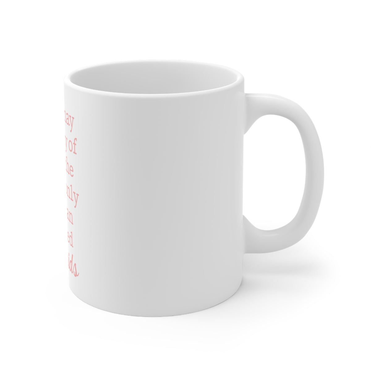 Glossy White Coffee / Tea Mug - Plenty of Fish in the Sea But Only a Few Mermaids, view 3