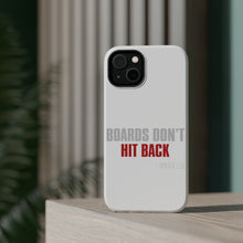 DistinctInk ToughCase for Apple iPhone, Compatible with MagSafe Charging - Boards Don't Hit Back