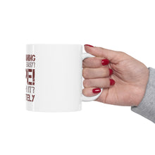 DistinctInk Glossy White Coffee / Tea Mug - MMA Training Easy? Nope! Worth It!