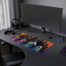 DistinctInk LED Gaming Mouse Pad with Discover Your True Path Design for Halloween  LGBTQ+ Pride