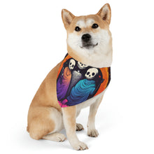 DistinctInk Adjustable Pet Banana Collar with The Paths We Choose Design for Halloween LGBTQ+ Pride