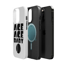 DistinctInk ToughCase for Apple iPhone, Compatible with MagSafe Charging - Ace Ace Baby Tennis