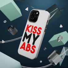 DistinctInk ToughCase for Apple iPhone, Compatible with MagSafe Charging - Kiss My Abs