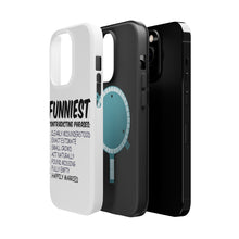 DistinctInk ToughCase for Apple iPhone, Compatible with MagSafe Charging - Funniest Contradicting Phrases - Married