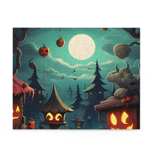 DistinctInk Jigsaw Puzzle with Trick or Treat Fun Design for Halloween