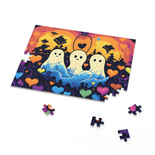 DistinctInk Jigsaw Puzzle with A Life Of Adventure Design for Halloween  LGBTQ+ Pride
