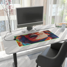 DistinctInk LED Gaming Mouse Pad with Addictive Adventure Story Design for LGBTQ+ Pride