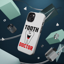 DistinctInk ToughCase for Apple iPhone, Compatible with MagSafe Charging - Tooth Doctor Dentist