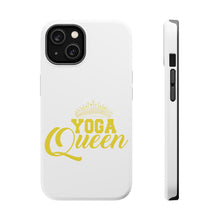 DistinctInk ToughCase for Apple iPhone, Compatible with MagSafe Charging - Yoga Queen Crown