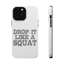 DistinctInk ToughCase for Apple iPhone, Compatible with MagSafe Charging - Drop it Like a Squat