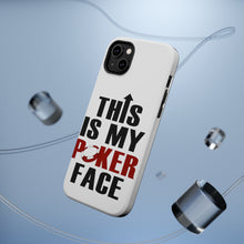 DistinctInk ToughCase for Apple iPhone, Compatible with MagSafe Charging - This is My POKER Face