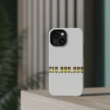 DistinctInk ToughCase for Apple iPhone, Compatible with MagSafe Charging - CEO,000,000 Entrepreneur 3 commo
