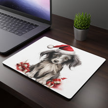 DistinctInk Mouse Pad - 1/4" Foam Rubber - Chinese Crested Puppy Drawing